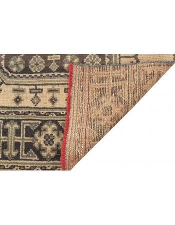 Decorative Vintage Turkish Oushak Runner - 2`11