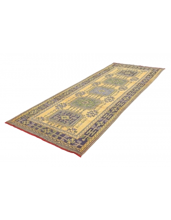 Decorative Vintage Turkish Oushak Rug - 4`6