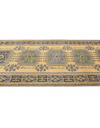 Decorative Vintage Turkish Oushak Rug - 4`6