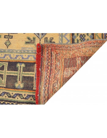 Decorative Vintage Turkish Oushak Rug - 4`6