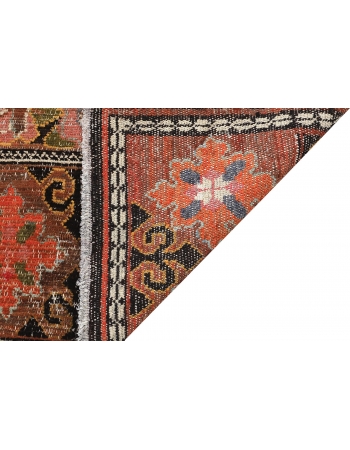 Vintage Unique Decorative Caucasian Rug - 7`3