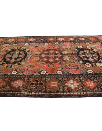 Vintage Unique Decorative Caucasian Rug - 7`3