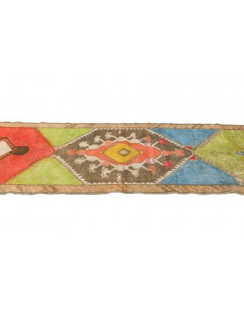 Vintage Re-Dyed Kars Wool Rug - 2`11