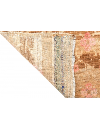 Washed Out Vintage Kars Wool Rug - 7`5