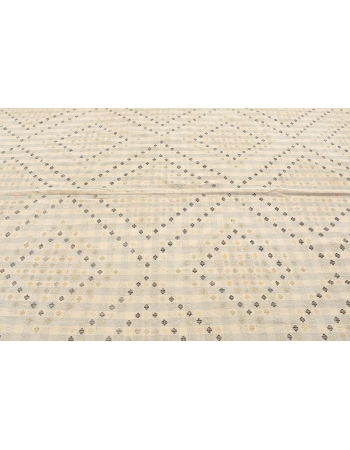 Modern Vintage Turkish Kilim Rug - 6`7