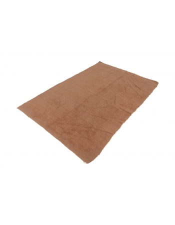 Brown Vintage Blanket Kilim Rug - 4`3