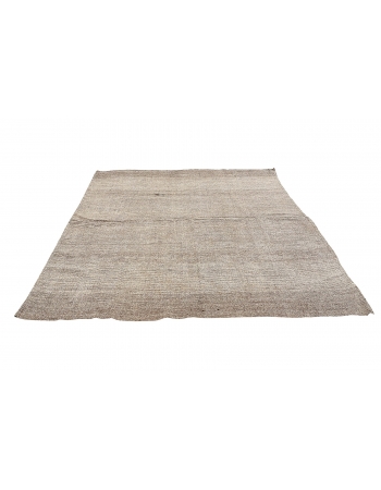 Gray Vintage Modern Kilim Rug - 7`7