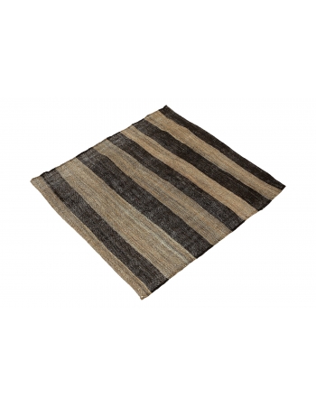 Small Brown & Gray Kilim Rug - 3`5