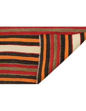Striped Decorative Vintage Kilim Rug - 5`6