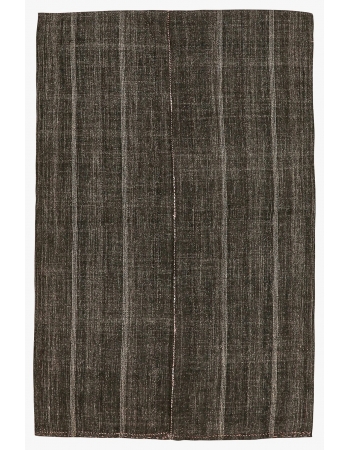 Modern Vintage Goat Hair Kilim Rug - 5`1" x 8`1"