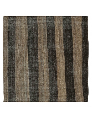 Small Brown & Gray Kilim Rug - 3`5