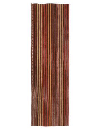 Small Vintage Striped Kilim Rug - 3`5