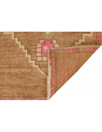 Washed Out Mini Vintage Rug - 1`7