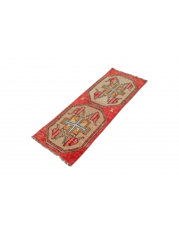 Vintage Mini Turkish Rug - 1`5