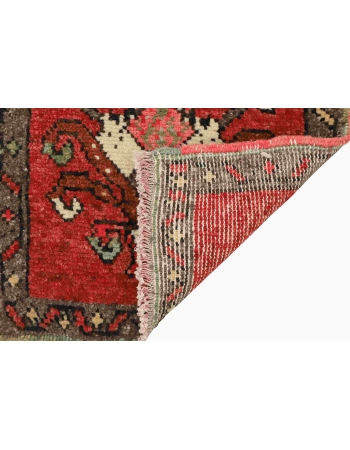 Vintage Turkish Mini Rug - 1`5