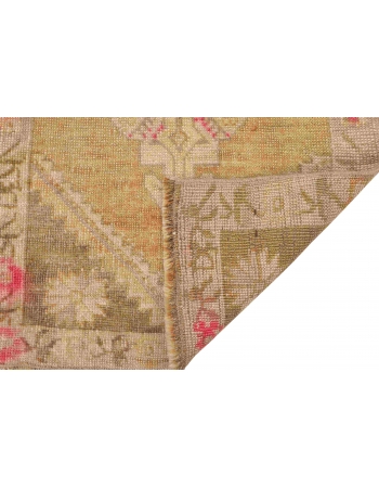 Vintage Washed Out Mini Rug - 1`7