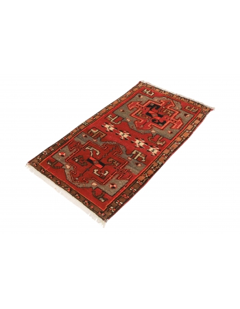 Decorative Vintage Mini Rug - 1`8