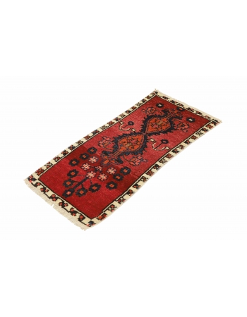 Decorative Vintage Mini Turkish Rug - 1`5