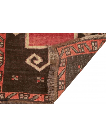 Vintage Decorative Turkish Kars Rug - 2`0