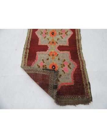 Vintage Decorative Mini Rug - 1`11