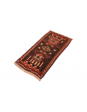 Decorative Turkish Mini Rug - 1`7