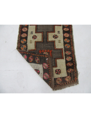 Mini Vintage Turkish Rug - 1`9