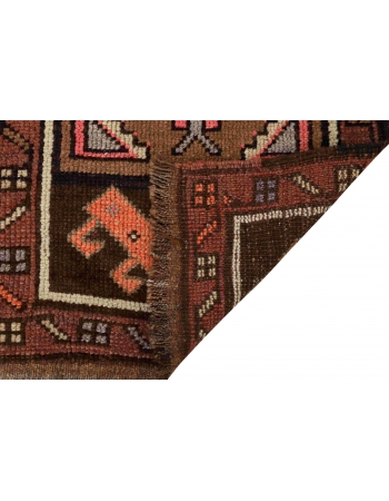 Vintage Mini Turkish Rug - 1`10