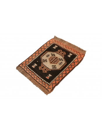 Decorative Vintage Mini Rug - 1`10