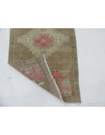 Vintage Mini Turkish Rug - 1`7