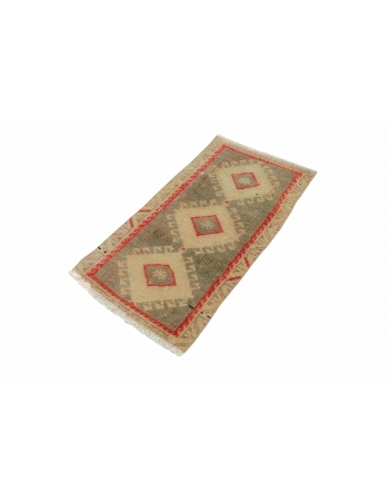 Mini Vintage Turkish Rug - 1`7