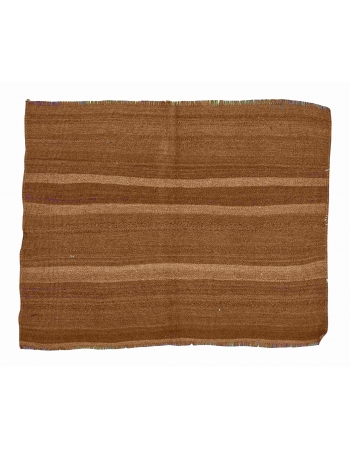 Brown Vintage Mini Kilim Rug - 2`8