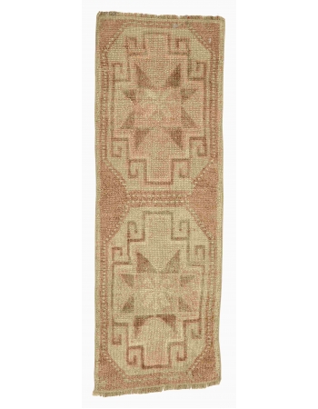 Vintage Brown Mini Rug - 1`3