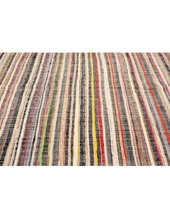 Vintage Decorative Rag Kilim Rug - 5`11