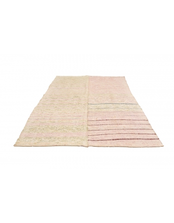 Vintage Decorative Rag Rug - 6`1