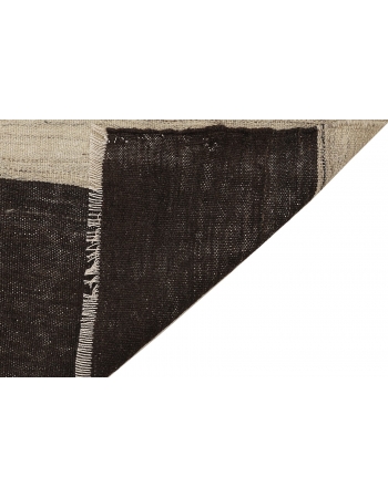 Vintage Decorative Striped Kilim Rug - 5`1