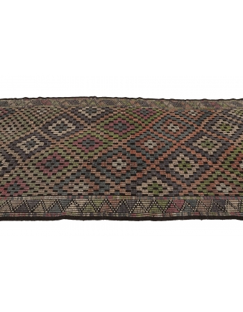 Embroidered Vintage Kilim Rug - 4`9