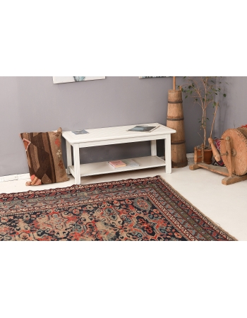 Antique Distressed Caucasian Sumaq Rug - 8`4