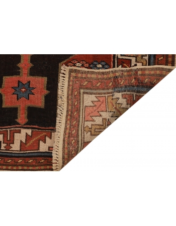 Decorative Vintage Caucasian Rug - 3`8