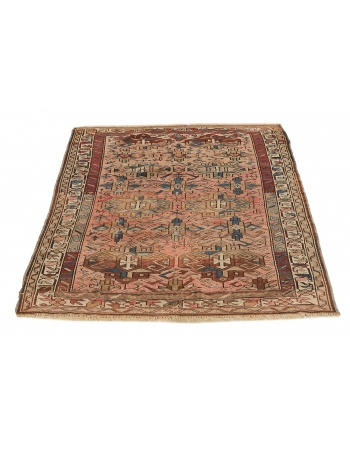 Vintage Decorative Wool Rug - 3`6