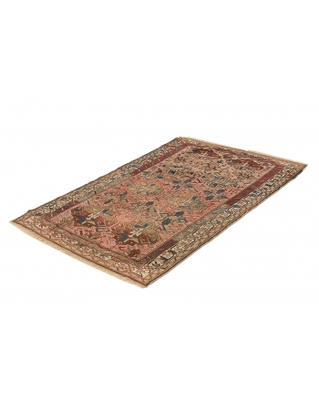 Vintage Decorative Wool Rug - 3`6