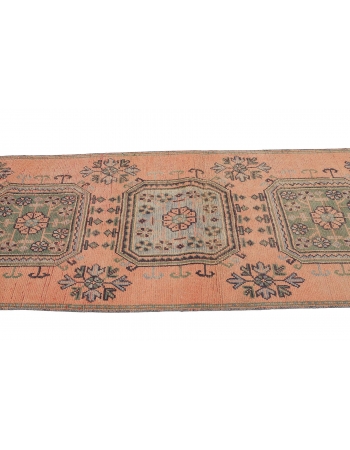 Vintage Turkish Oushak Runner - 2`9