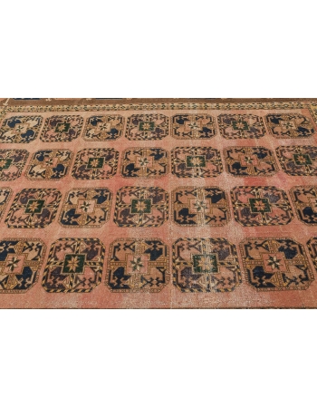 Unique Vintage Decorative Caucasian Rug - 6`8