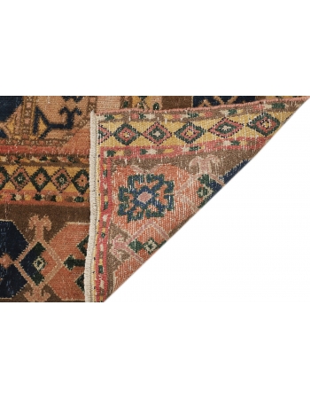 Unique Vintage Decorative Caucasian Rug - 6`8