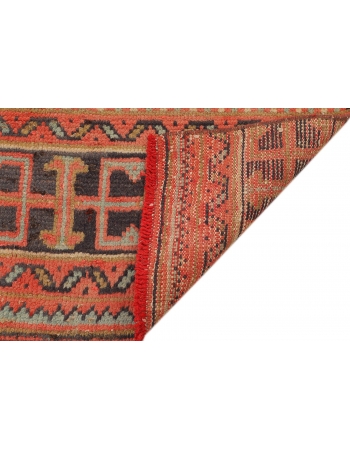 Vintage Decorative Oushak Runner Rug - 2`11