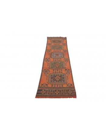 Decorative Vintage Turkish Oushak Rug - 2`8