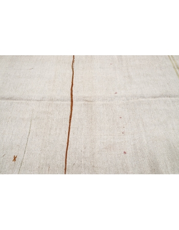 Modern Vintage Hemp Kilim Rug - 5`1