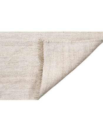 White Vintage Hemp Kilim Runner - 2`0