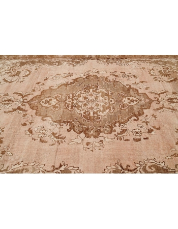 Large Vintage Washed Out Kars Rug - 8`0