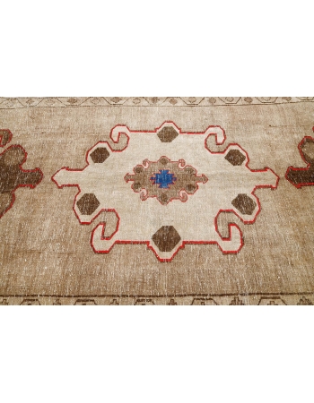 Vintage Decorative Turkish Kars Rug - 5`4