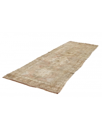 Washed Out Vintage Kars Rug - 4`7